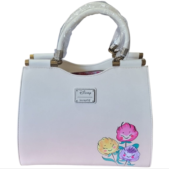 Disney Alice in Wonderland Loungefly white handbag - Picture 4 of 7